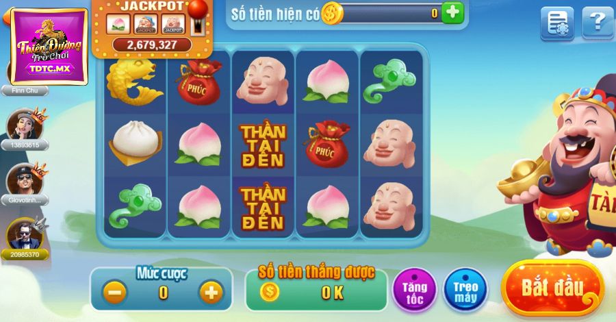 Khám phá thông tin game Nổ Hũ Thần Tài Đến tại TDTC